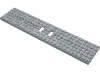 Train Base 6 x 28  with Two 1 x 2 Cutouts [3 Round Holes Each End]