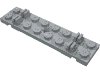 Train, Track Sleeper Plate 2 x 8 with Cable Grooves