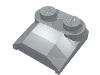 Brick Curved 2 x 2 x 2/3 Two Studs - Lip End