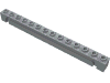 Brick Special 1 x 14 Grooved