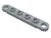 Набор LEGO Technic, Plate 1 x 6 with Toothed Ends, Светлый сине-серый