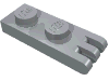 Hinge Plate 1 x 2 with 3 Fingers and Solid Studs