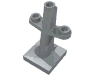 Boat Mast 2 x 2 x 3 Inclined with Stud on Top and Two Sides