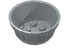 Container, Barrel Half Large