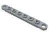 Technic, Plate 1 x 8 with Toothed Ends