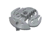 Bionicle Weapon 5 x 5 Shield with Flames Twin