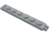 Hinge Plate 1 x 6 with 2 and 3 Fingers On Ends