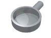Набор LEGO Minifig Frying Pan, Светлый сине-серый