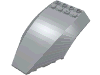 Windscreen 10 x 6 x 2 Curved
