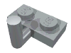 Plate Special 1 x 2 with Arm Up [Horizontal Arm 6mm]