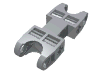 Technic Axle and Pin Connector 2 x 5 with Two Ball Joint Sockets
