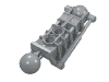 Bionicle Toa Metru Leg Lower Section