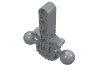 Bionicle Hips / Lower Torso with 2 Ball Joints and 7 Tooth Half Gear