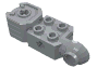 Technic Brick Special 2 x 2 with Axle Hole, Rotation Joint Ball Half [Vertical Side], Vertical Axle Hole End