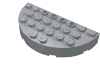 Brick Round Corner 4 x 8 Full Brick Double