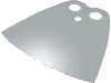 Minifig Cape Cloth, Standard - Traditional Starched Fabric