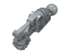 Bionicle Toa Hordika Arm Lower Section with Ball Joint