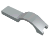 Набор LEGO Mudguard 1 x 4 1/2, Светлый сине-серый
