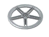 Wheel Cover 5 Spoke with Centre Stud - 56mm D. [Fits 44772]