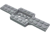Vehicle, Base 4 x 12 x 3/4 with 4 x 2 Recessed Center with Smooth Underside