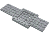 Vehicle Base 6 x 16 x 2/3 with 4 x 4 Recessed Center