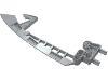 Bionicle Weapon Lava Chamber Gate Sword