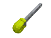 Technic Competition Arrow, Liftarm Shaft with Hollow Light Bluish Gray Rubber End