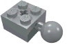 Technic Brick Modified 2 x 2 with Ball and Axle Hole [Undetermined Type]