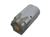 Набор LEGO 9V Medium Motor 3 x 6 x 3 [Dark Bluish Gray Bottom / 21cm Wire], Светлый сине-серый