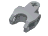 Technic, Axle Connector 2 x 3 with Ball Socket, Closed Sides, Squared Ends