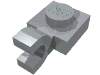 Plate Special 1 x 1 with Clip Horizontal