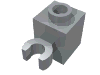 Brick Special 1 x 1 with Clip Vertical [Open O Clip, Hollow Stud]