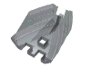 Boat Hull Small Stern 14 x 12 x 5 1/3, Base