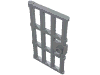 Набор LEGO Door 1 x 4 x 6 Barred with Stud Handle, Светлый сине-серый