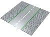 Baseplate Road 32 x 32 9-Stud Straight with Road Print