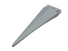Plate Special 1 x 2 with Angular Extension and Flexible Tip [Plain]