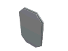 Minifig Shield Octagonal without Stud