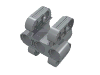 Technic, Axle and Pin Connector Block 3 x 3 x 2 (Linear Actuator Holder)