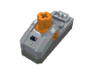 Набор LEGO Power Functions Pole Reverser / Polarity Switch with Black Lead, Светлый сине-серый