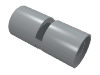 Technic Pin Connector Round [Slotted]
