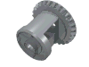 Technic, Gear Differential with Inner Tabs and Closed Center, 28 Bevel Teeth
