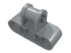 Technic Axle and Pin Connector Perpendicular Triple