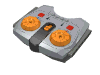 Electric, Power Functions IR Speed Remote Control Unit with Dark Bluish Gray Base