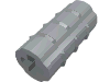 Technic Axle Connector Ridged [with + Hole + Orientation]