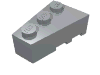 Набор LEGO Wedge 3 x 2 Left, Светлый сине-серый