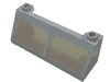Windscreen 2 x 6 x 2 Train with Trans-Black Glass