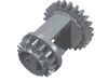 Technic, Gear Differential, 24-16 Teeth