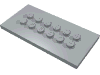 Plate Special 4 x 8 with Studs in Centre