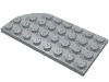 Plate Round Curved 4 x 8 Left
