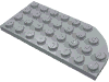 Plate Round Curved 4 x 8 Right